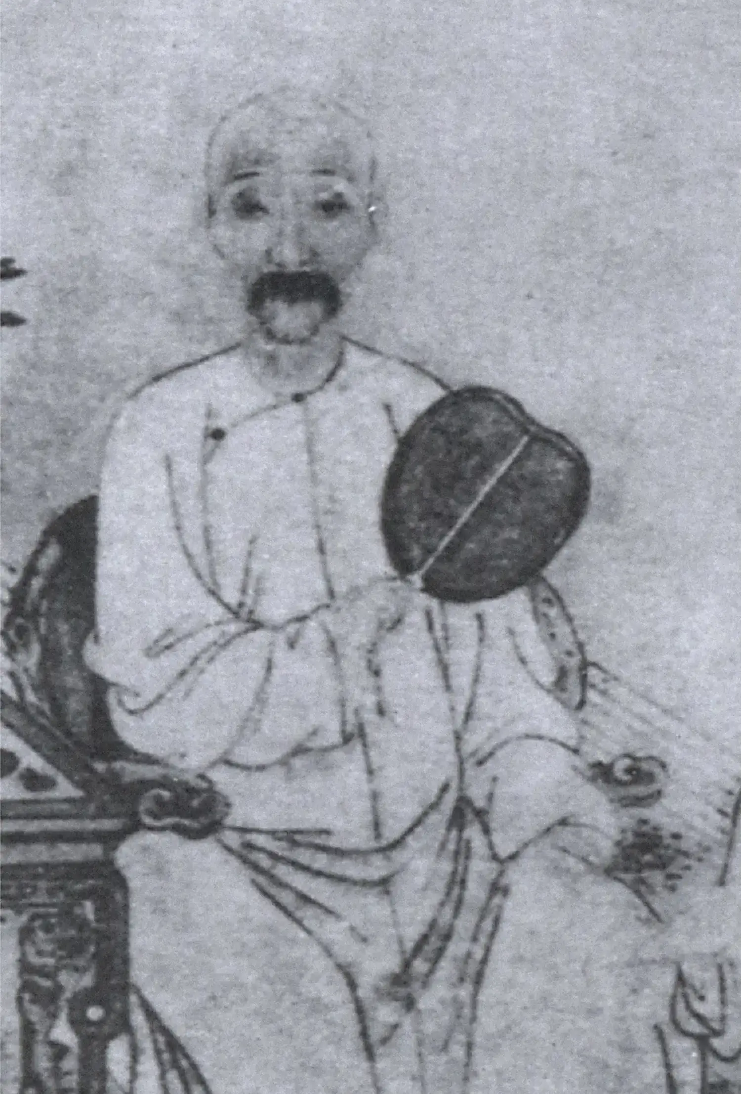 Portrait of Hong Liangji.